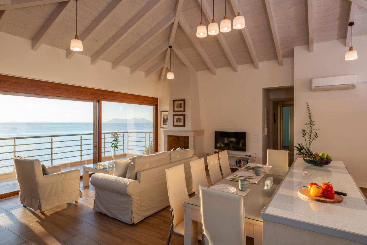 Iris Villas Lefkada - Marine Villa With Private Sea Access Sivota  Bagian luar foto